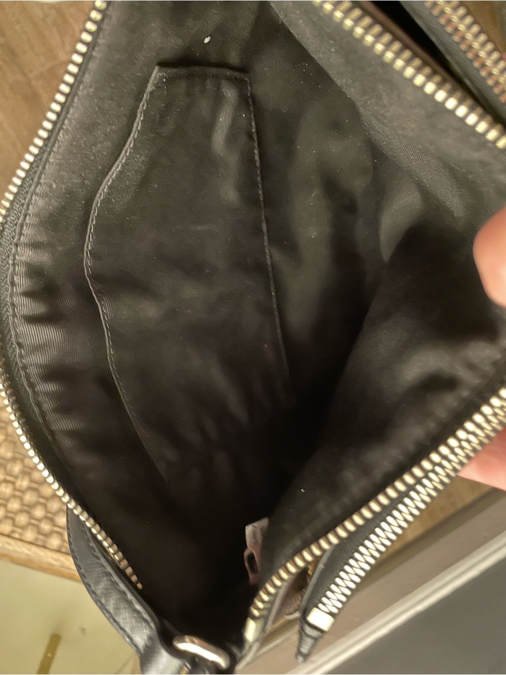Coach Brown Signature Crossbody with Leopard Accent - Picture 6 of 6